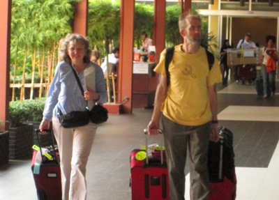 Arriving in Phnom Penh