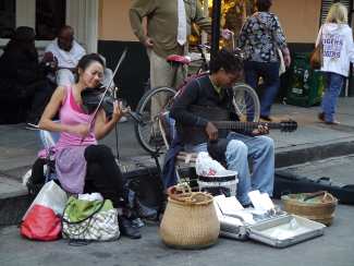 street musicians