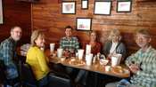 Family at lunch