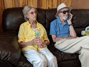 My parents at the cape